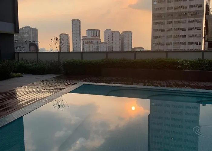 Fame Tower1 2-bedrooms Rms W Aircon Washer Balcony