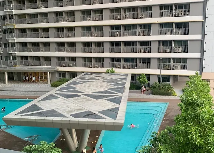 Fame Tower1 2-bedrooms Rms W Aircon Washer Balcony * Manila